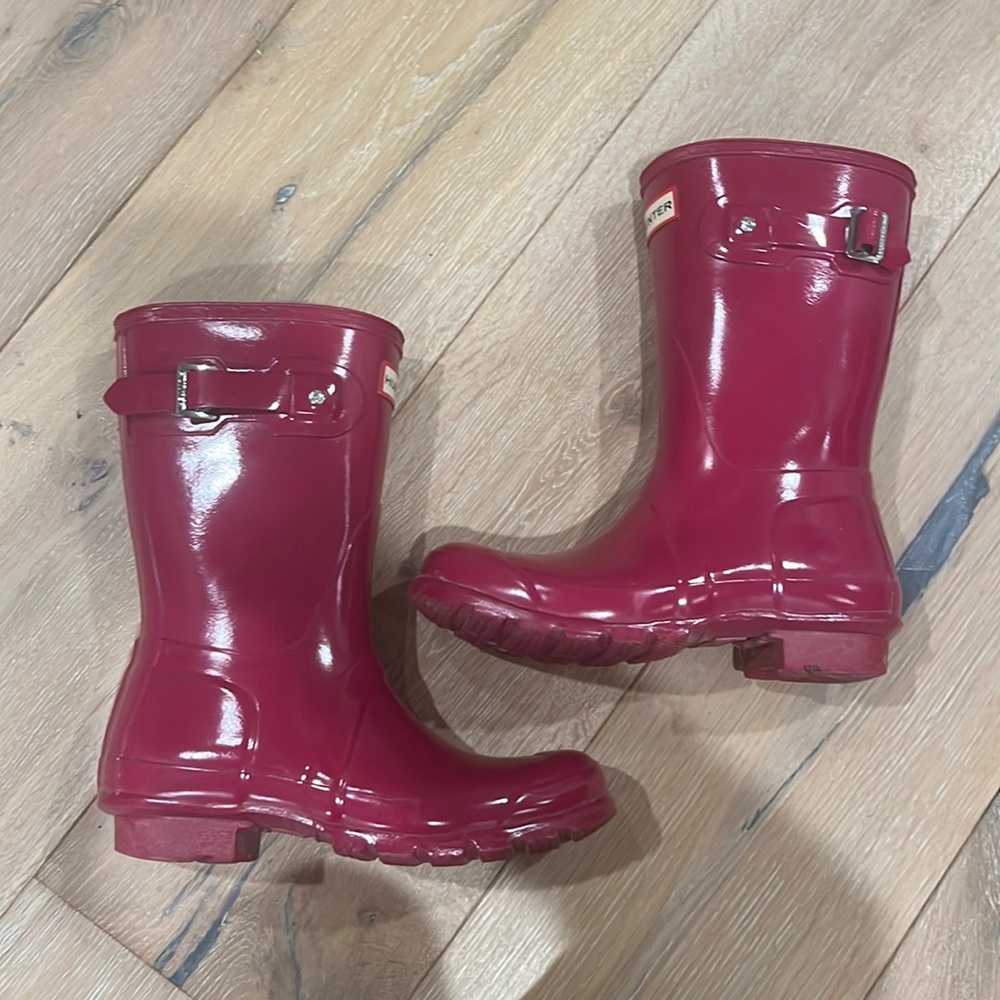 Hunter ‘original short’ gloss rain boots - Picture 4 of 5